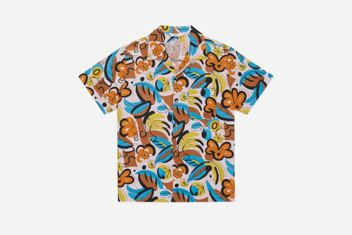 Vacation Shirt ~ Tropical Print sold by 3sixteen