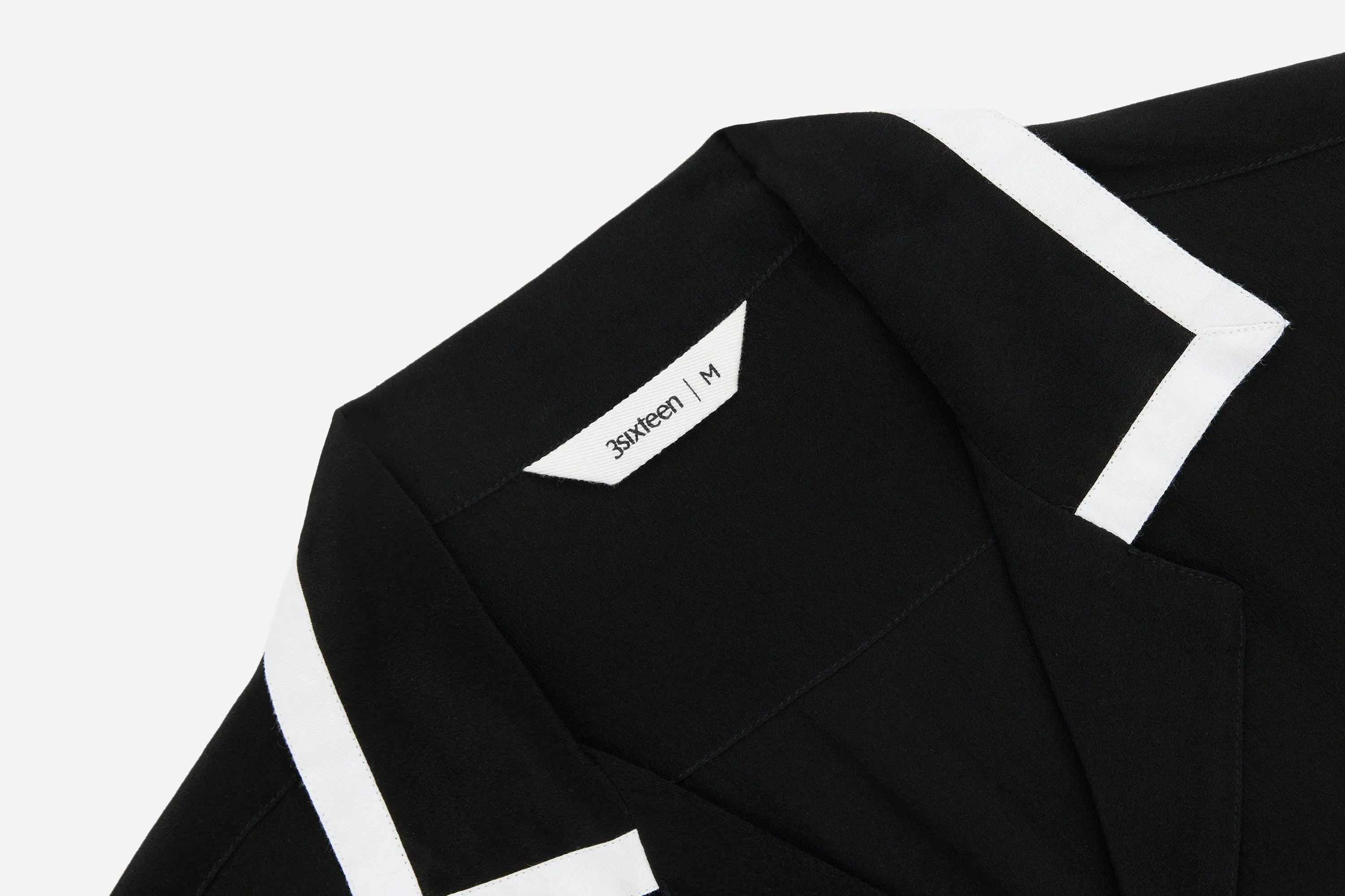 Bowling Shirt ~ Black Silk sold by 3sixteen product image thumbnail 3