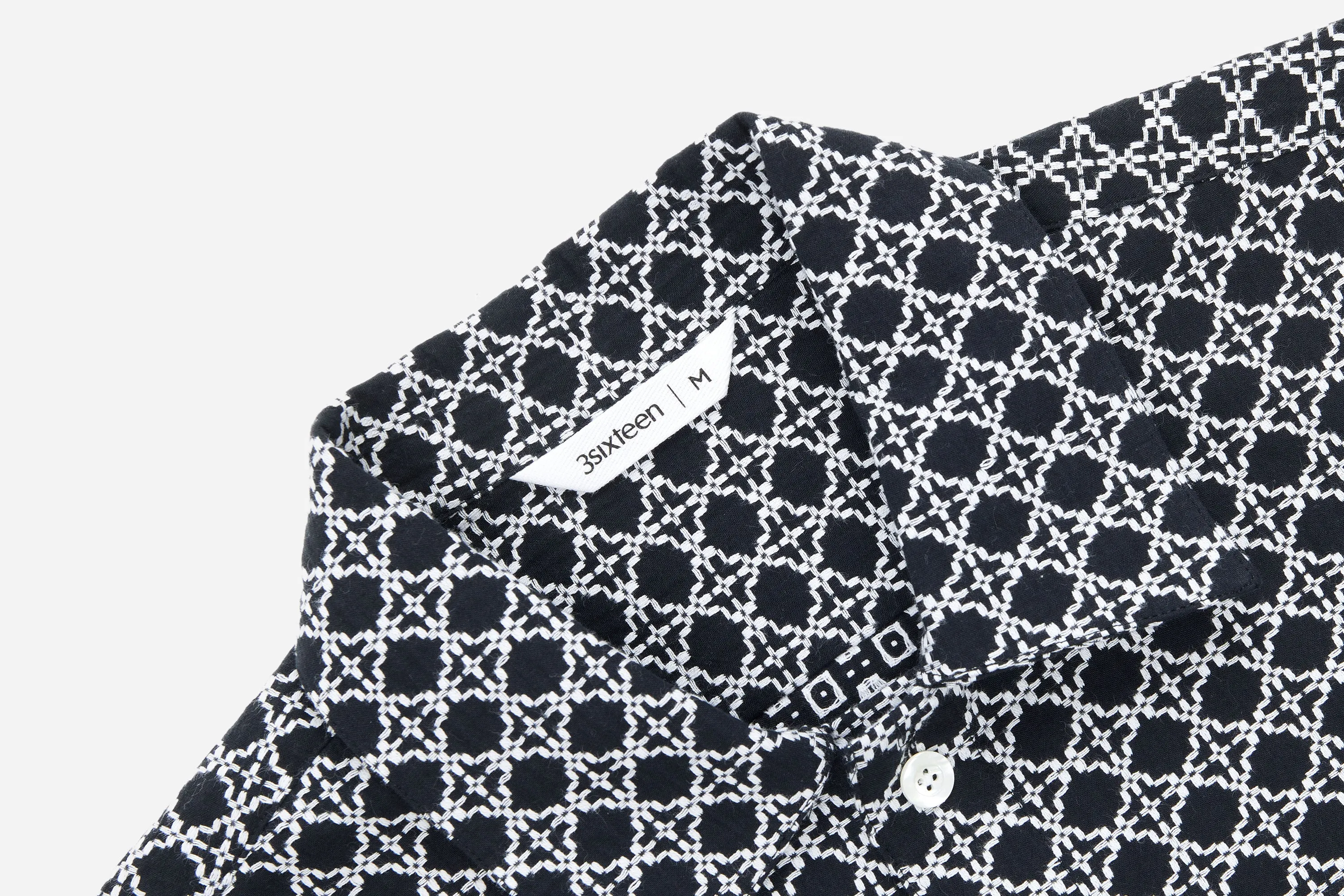 Resort Shirt ~ Black Rattan sold by 3sixteen product image thumbnail 3