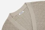 Classic Cardigan ~ Stone Domino sold by 3sixteen
