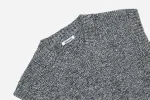 Sweater Vest ~ Black Marled Yarn sold by 3sixteen