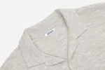 Knit Polo ~ Natural Marled Yarn sold by 3sixteen