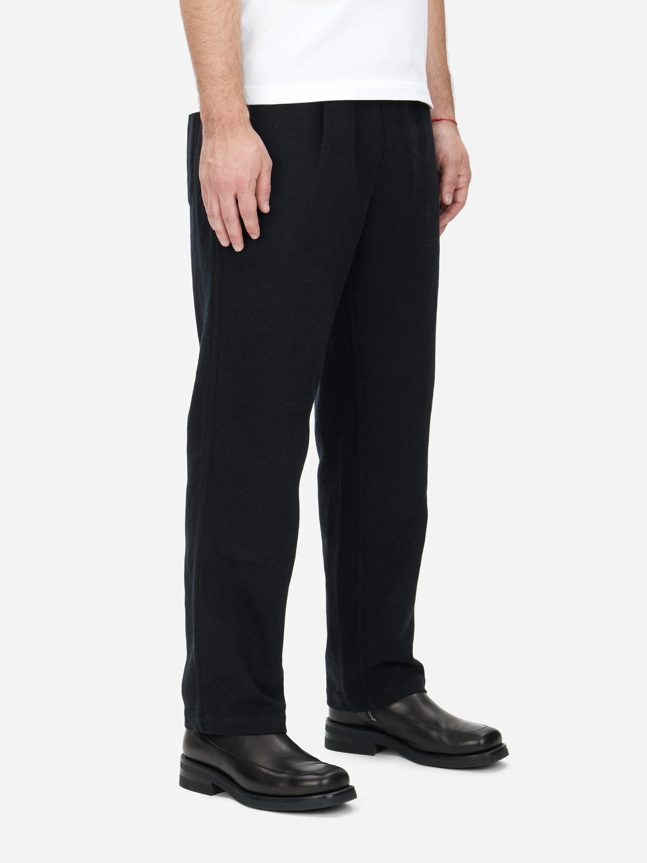 Easy Pant ~ Black Cotton/Linen sold by 3sixteen product image thumbnail 2
