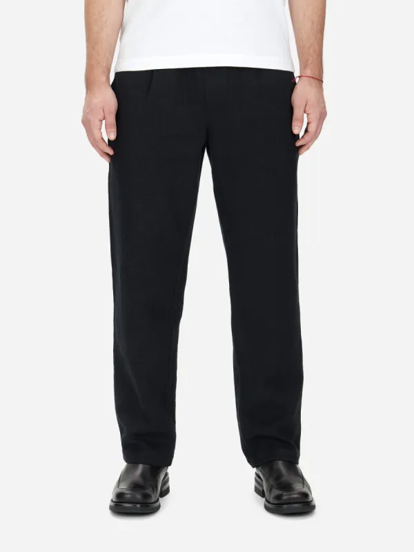 Easy Pant ~ Black Cotton/Linen sold by 3sixteen