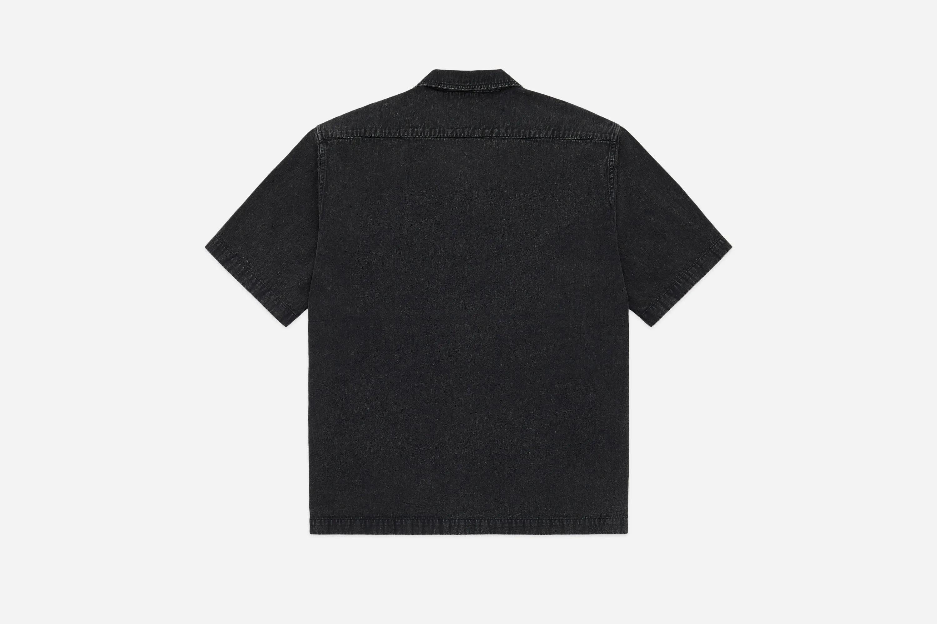 Short Sleeve Workshirt ~ Black Stonewash sold by 3sixteen product image thumbnail 2