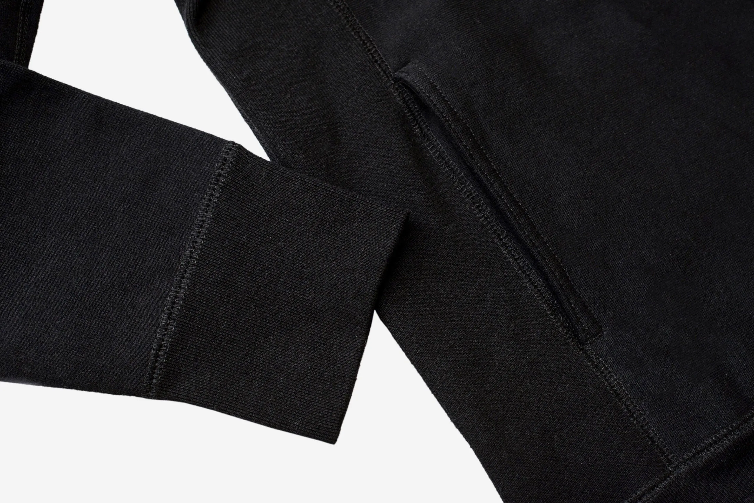 Heavyweight Pullover Hoody ~ Black sold by 3sixteen product image thumbnail 4