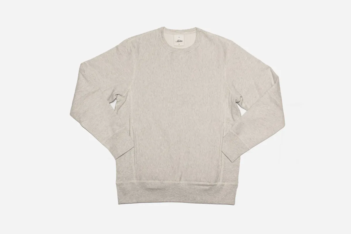 Heavyweight Crewneck ~ Oatmeal sold by 3sixteen