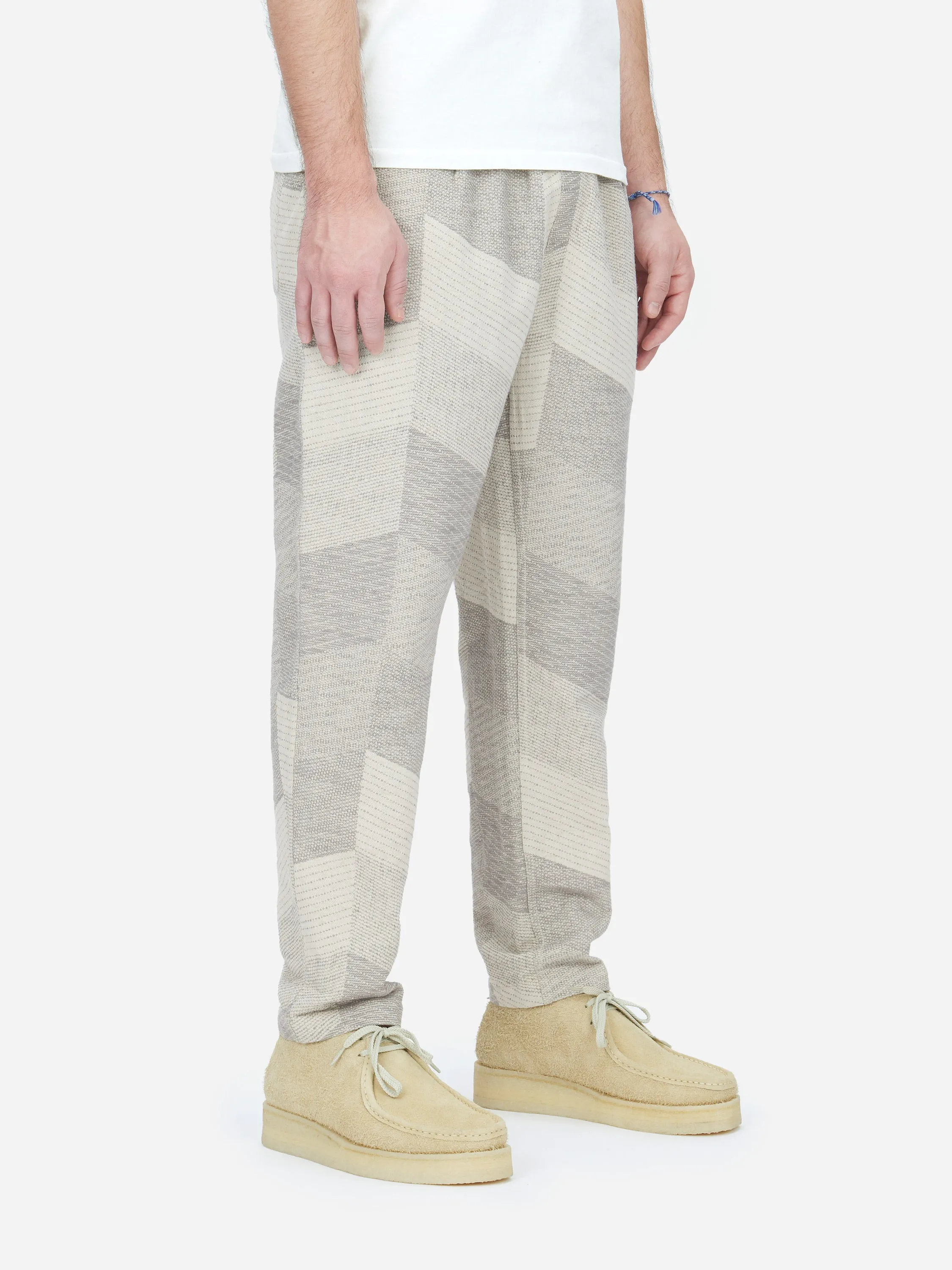 Drawstring Pant ~ Ash Zig-Zag Jacquard sold by 3sixteen product image thumbnail 2