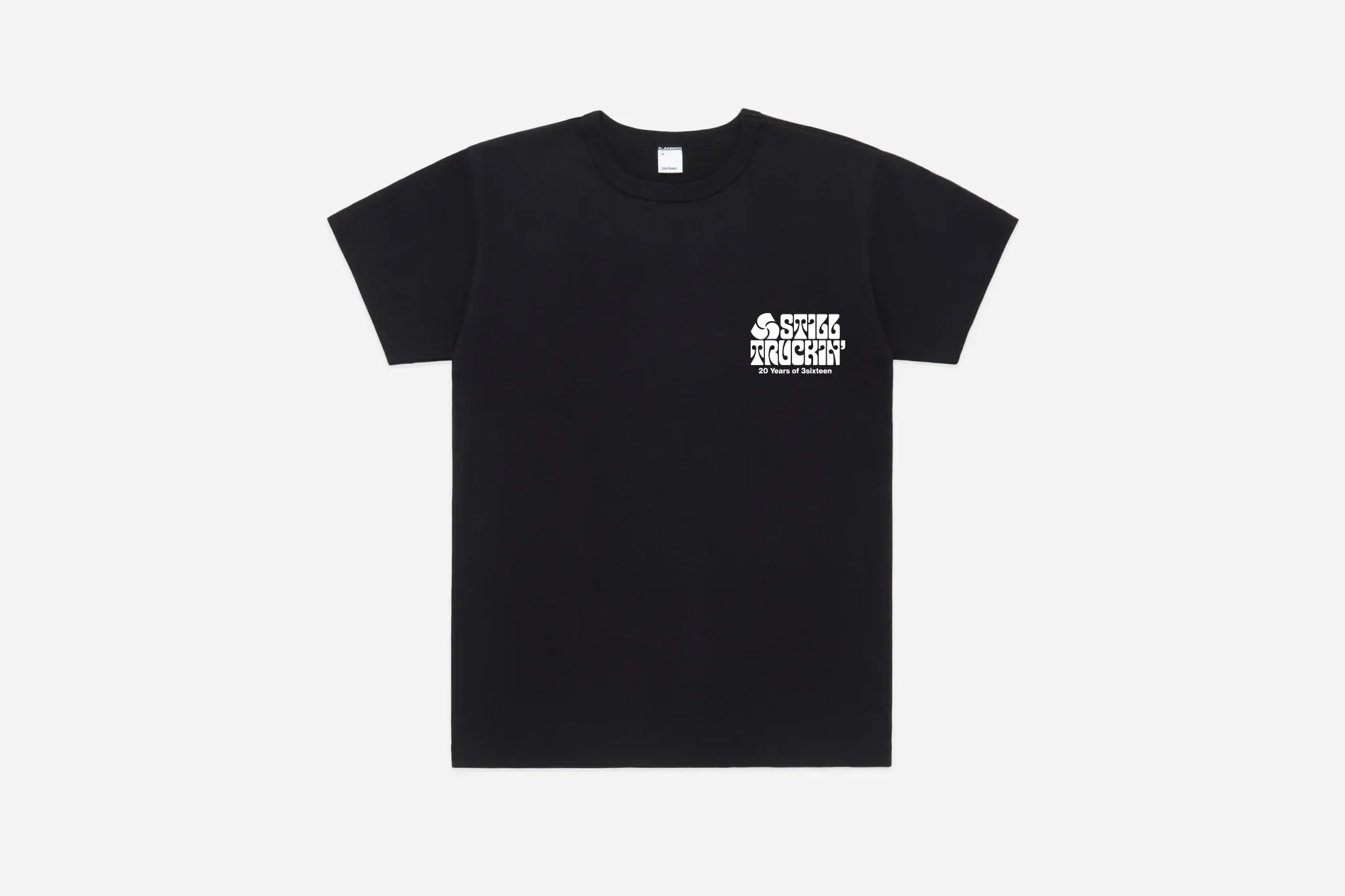 "Still Truckin'" T-Shirt ~ Black sold by 3sixteen