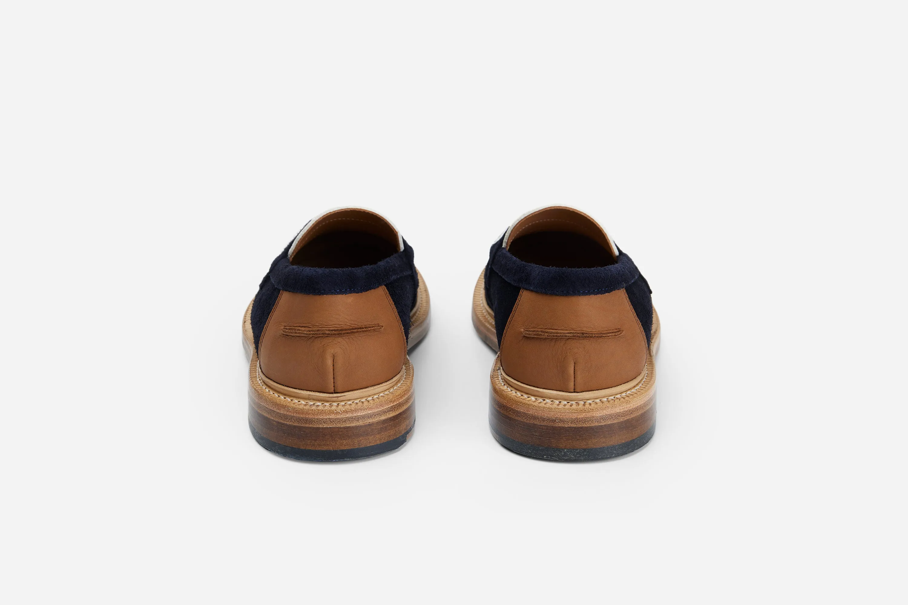 20th Anniversary Loafer ~ Navy/Cream Suede sold by 3sixteen product image thumbnail 3