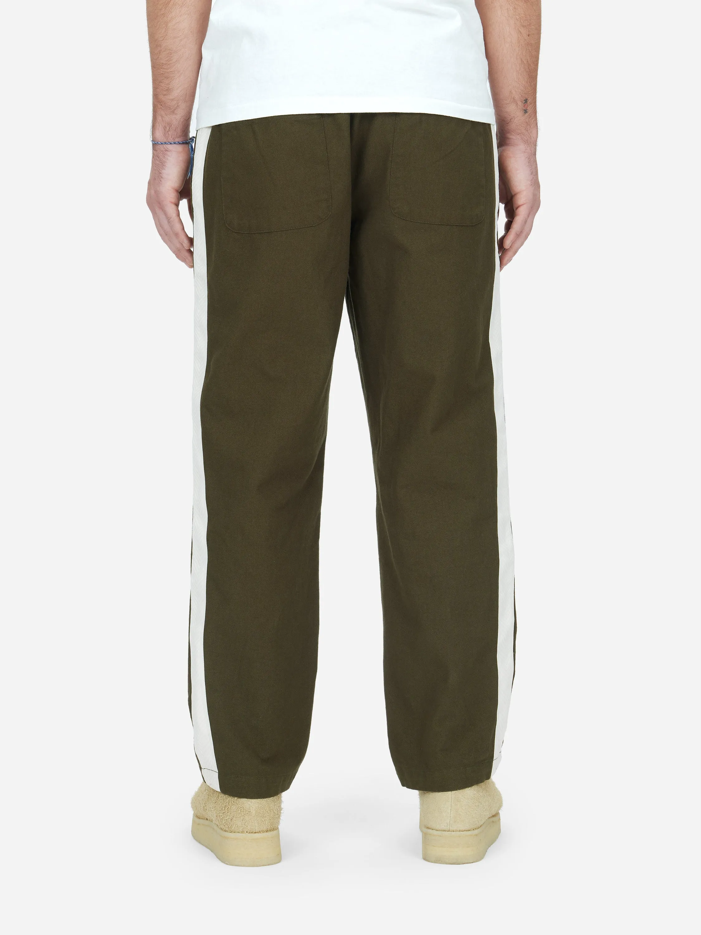 Club Pant ~ Moss Canvas sold by 3sixteen product image thumbnail 3