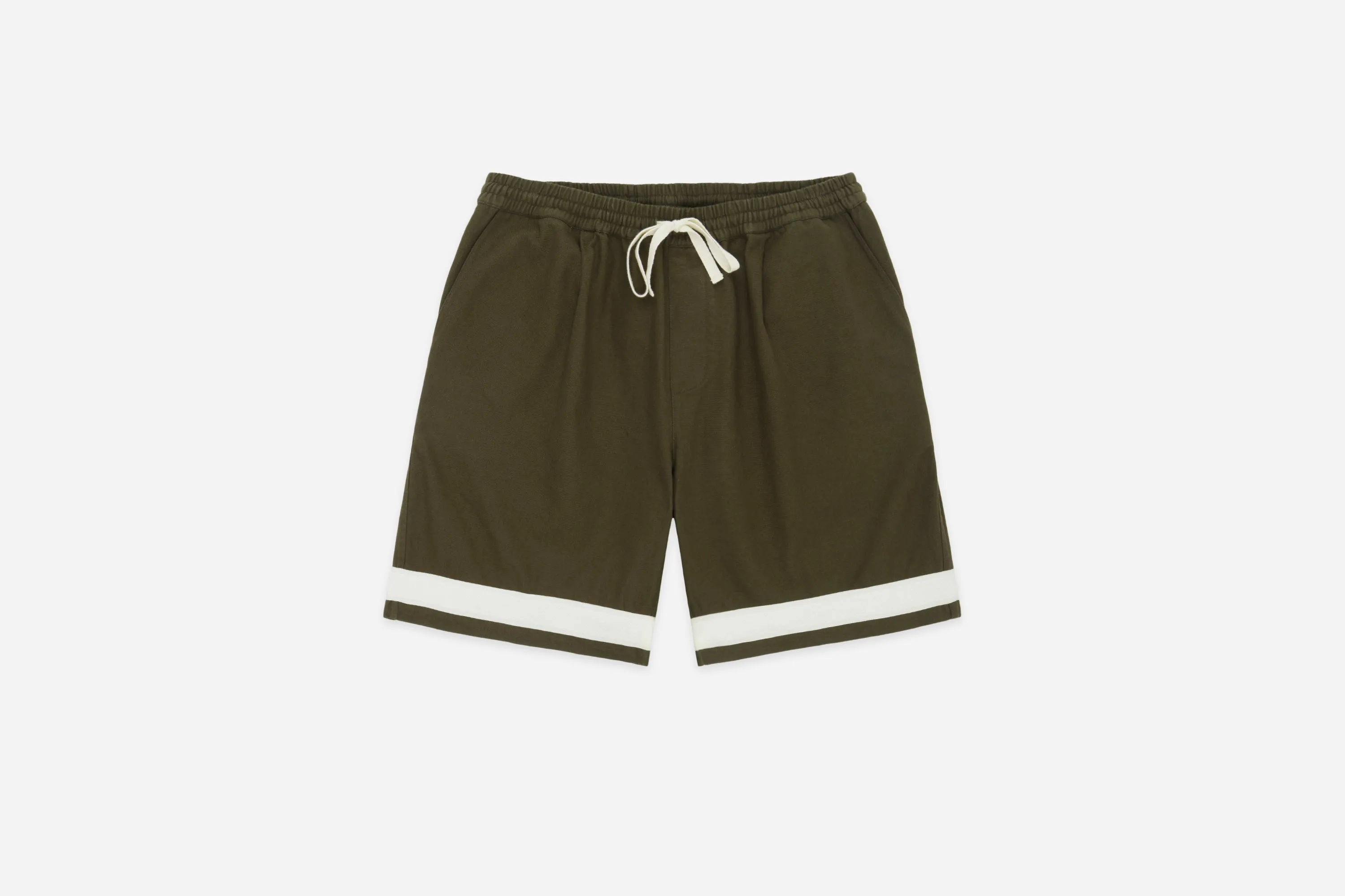 Club Short ~ Moss Canvas sold by 3sixteen product image thumbnail 5