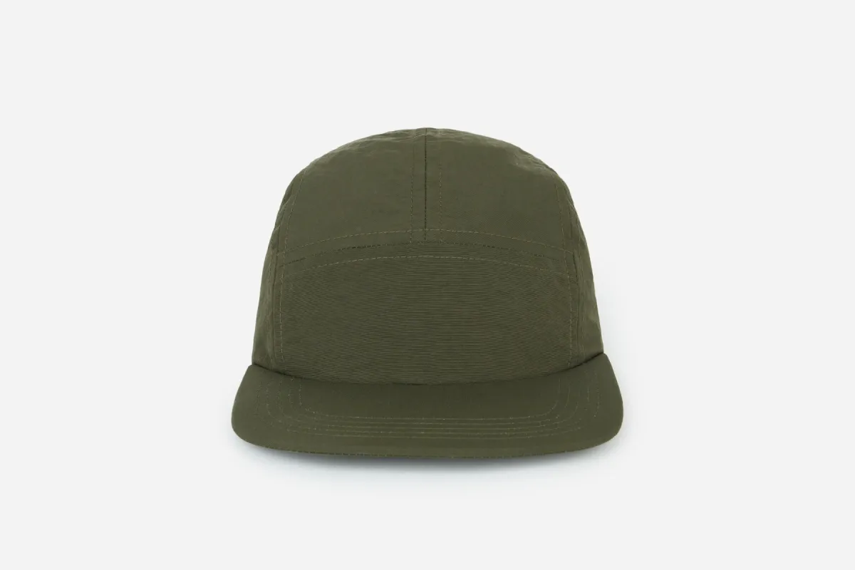 Trail Cap ~ Olive Nylon sold by 3sixteen