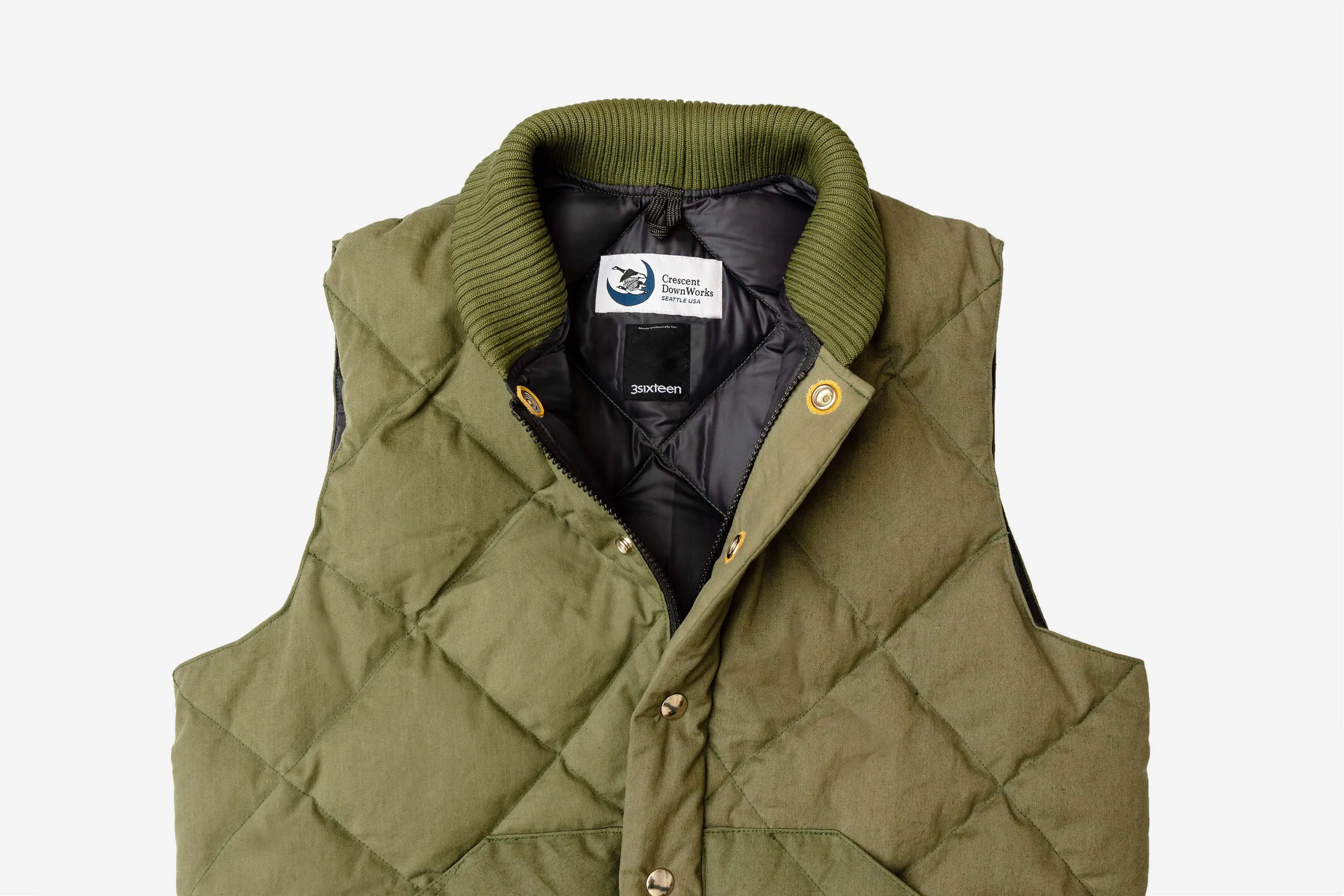 CDW Down Vest ~ Vintage Military sold by 3sixteen product image thumbnail 3