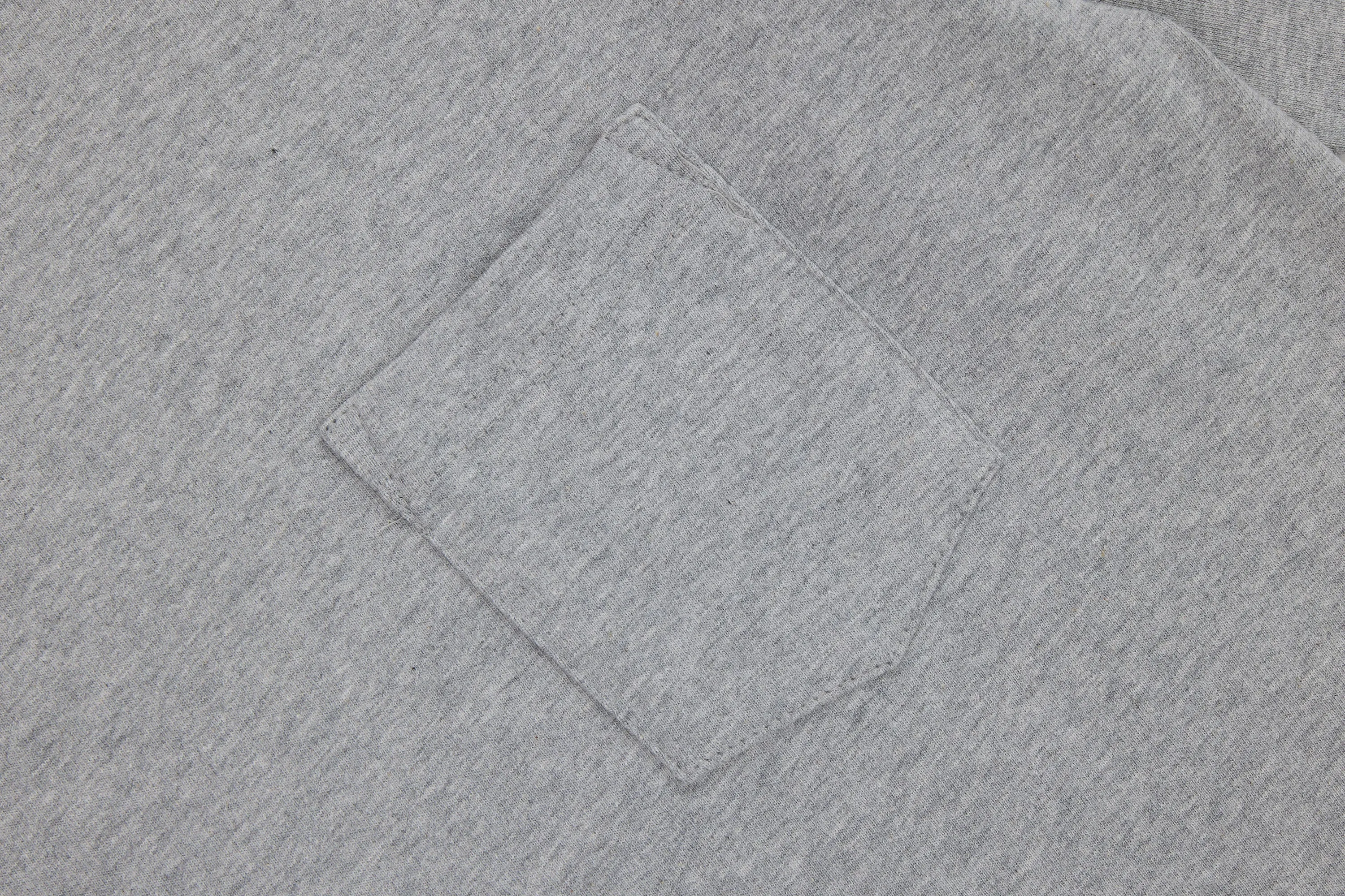 Long Sleeve Pocket T-Shirt ~ Heather Grey sold by 3sixteen product image thumbnail 4