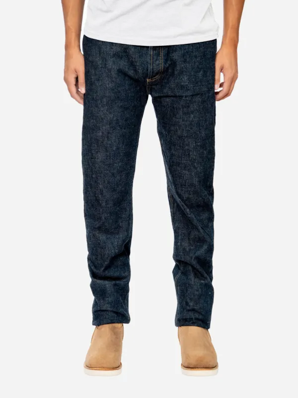 CT-100xk ~ Classic Tapered - Rinsed Indigo Kibata made by 3sixteen