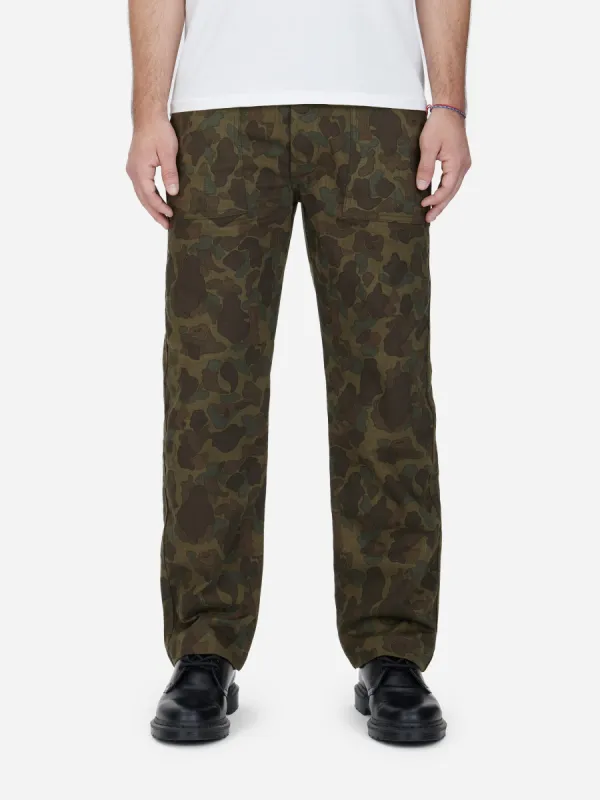 Fatigue Pant ~ Dark Frog Camo sold by 3sixteen