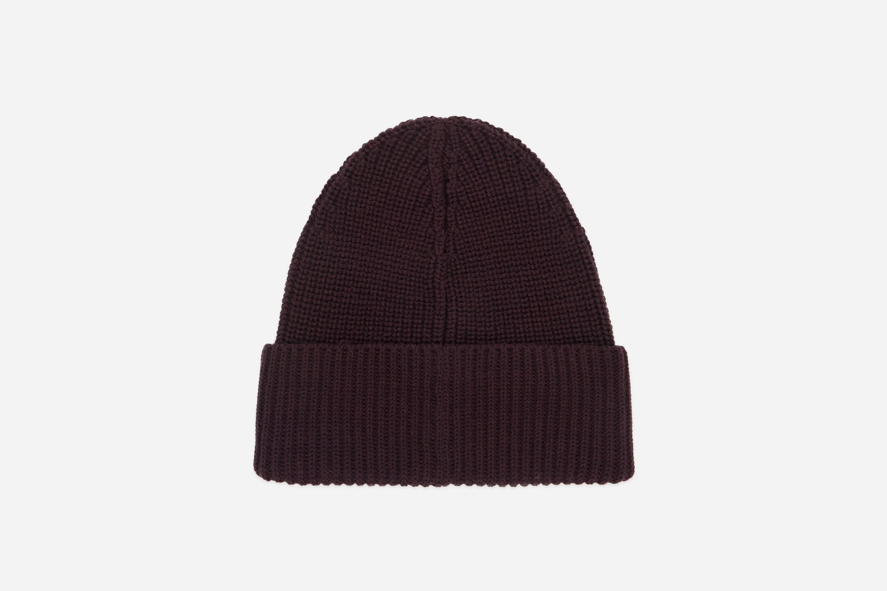 Cotton Watch Cap ~ Burgundy sold by 3sixteen