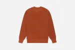 Cotton Crewneck Sweater ~ Rust sold by 3sixteen