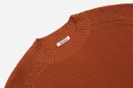 Cotton Crewneck Sweater ~ Rust sold by 3sixteen