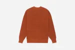 Cotton Crewneck Sweater ~ Rust sold by 3sixteen