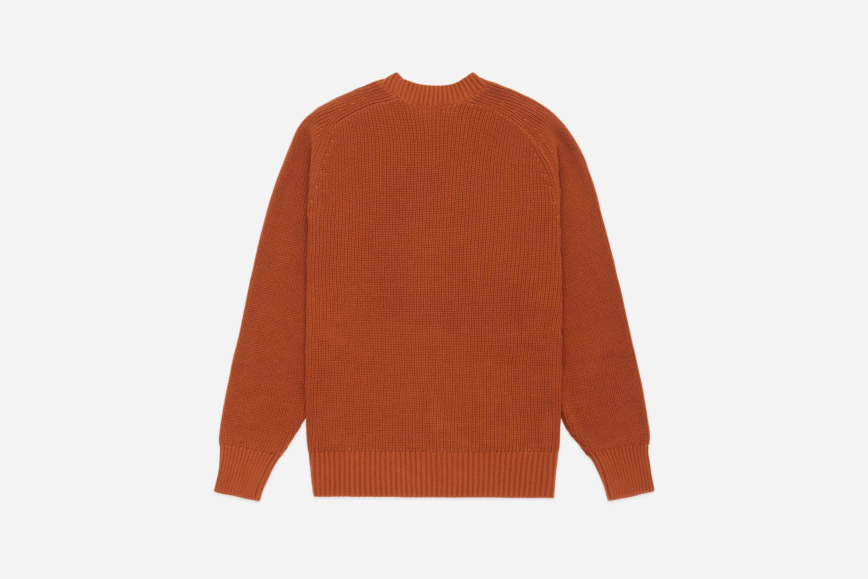 Cotton Crewneck Sweater ~ Rust sold by 3sixteen product image thumbnail 2