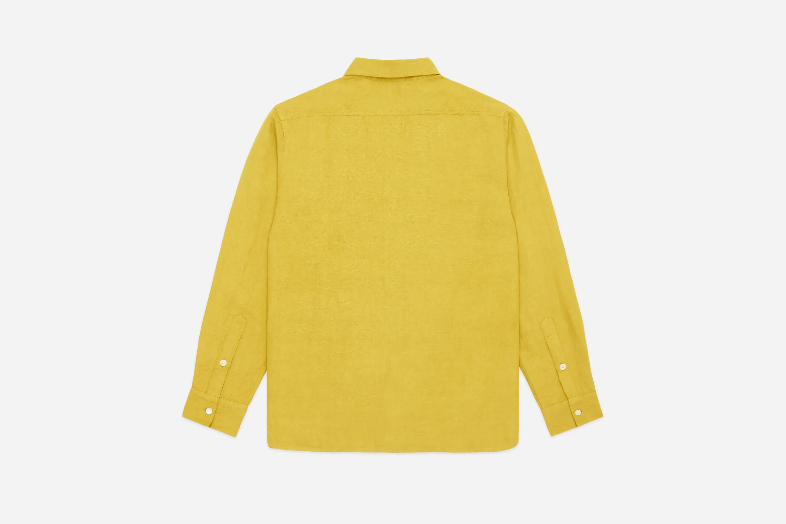 Mechanic Shirt ~ Chartreuse Linen/Viscose sold by 3sixteen product image thumbnail 2