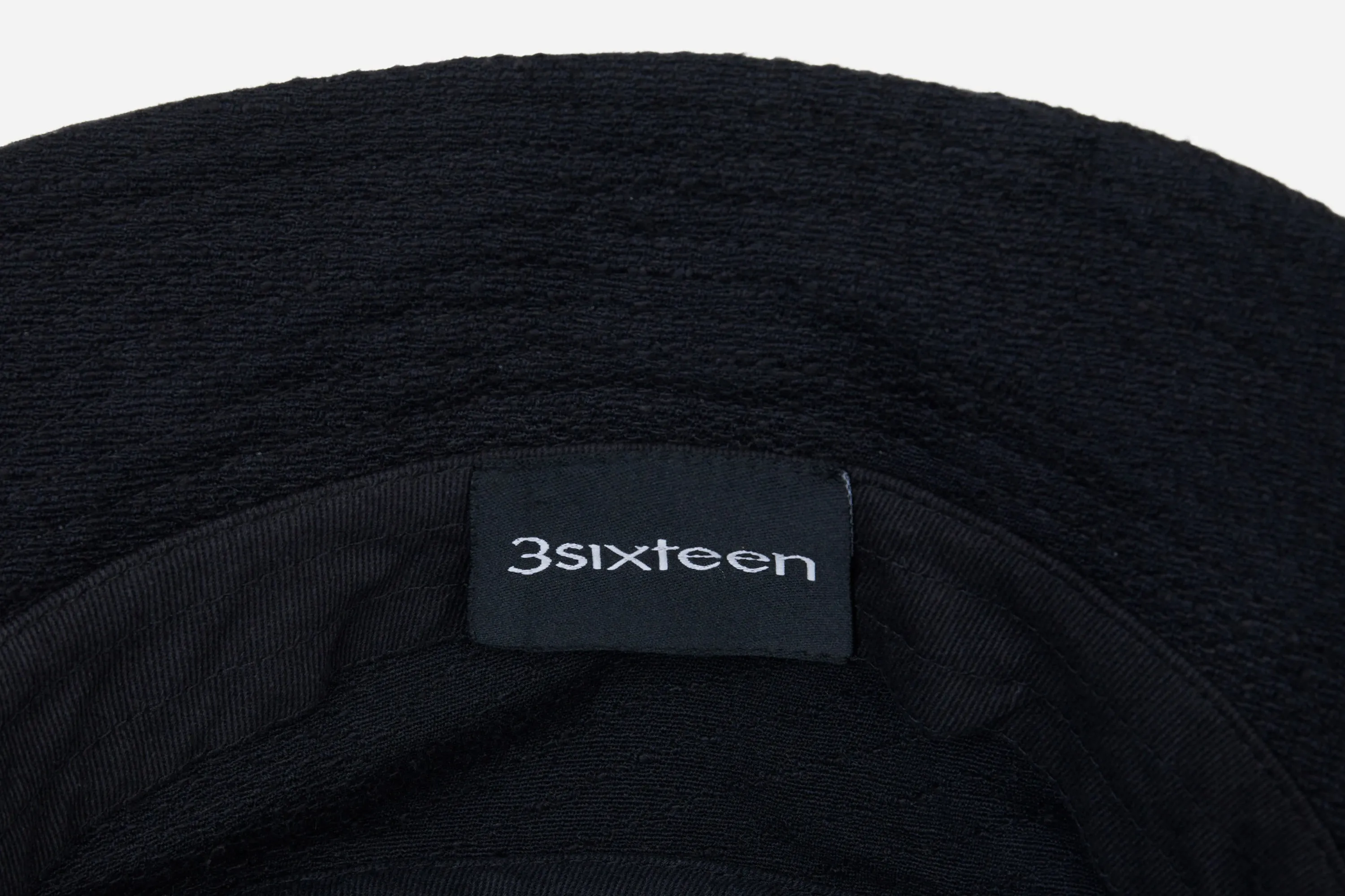 Bucket Hat ~ Black Zig-Zag Jacquard sold by 3sixteen product image thumbnail 3