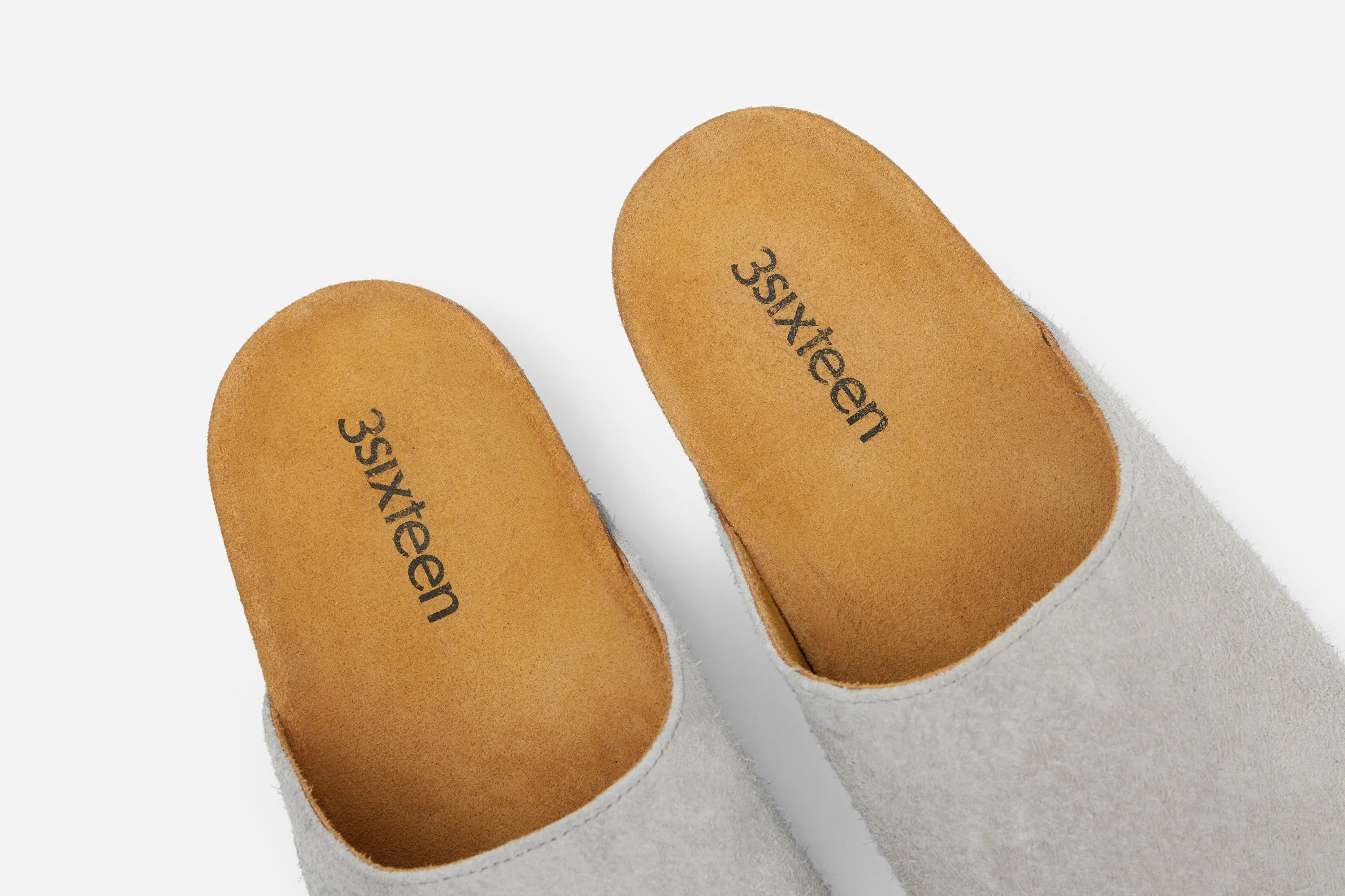 Mule ~ Shaggy Grey Suede sold by 3sixteen product image thumbnail 4