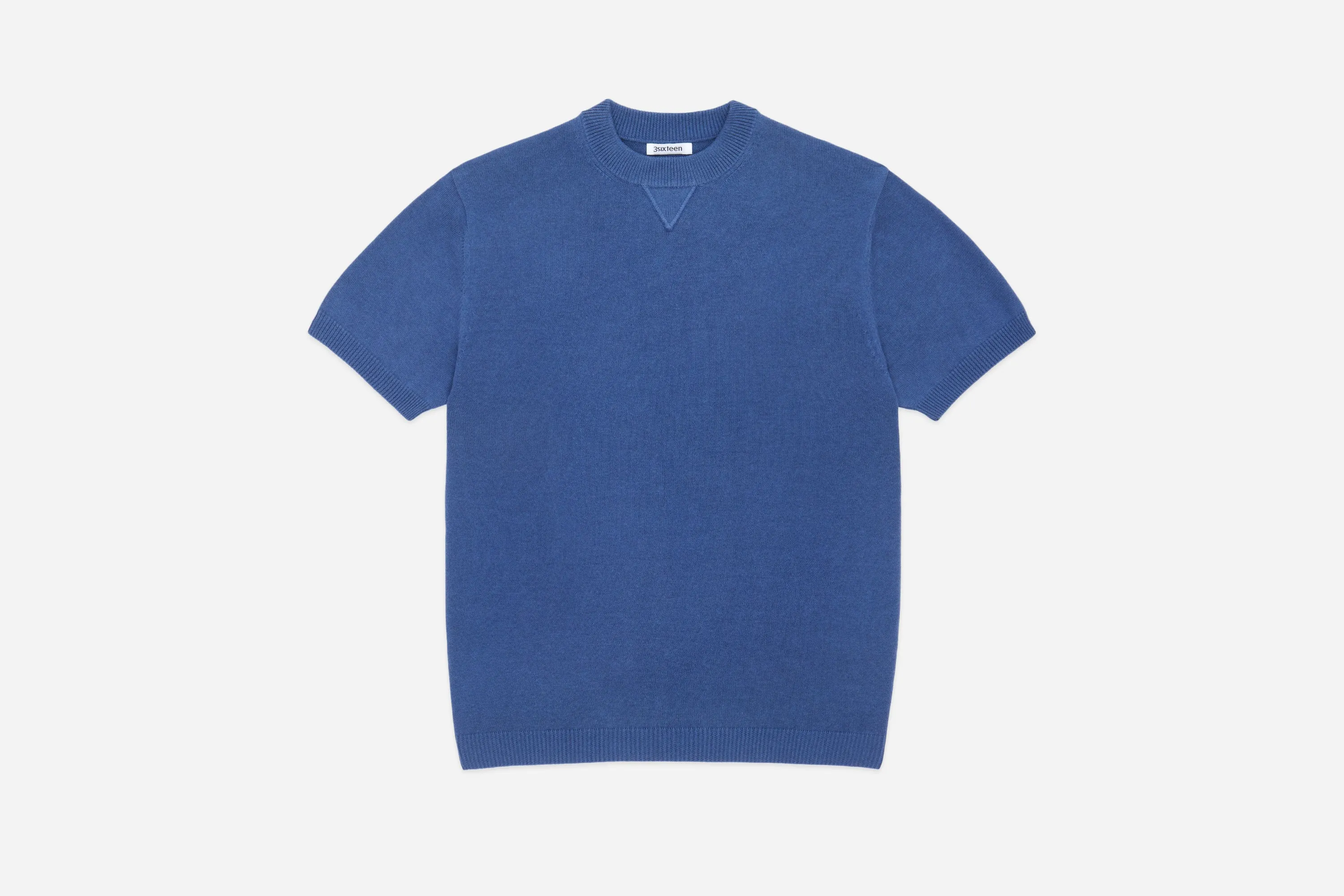 Knit T-Shirt ~ Slate sold by 3sixteen