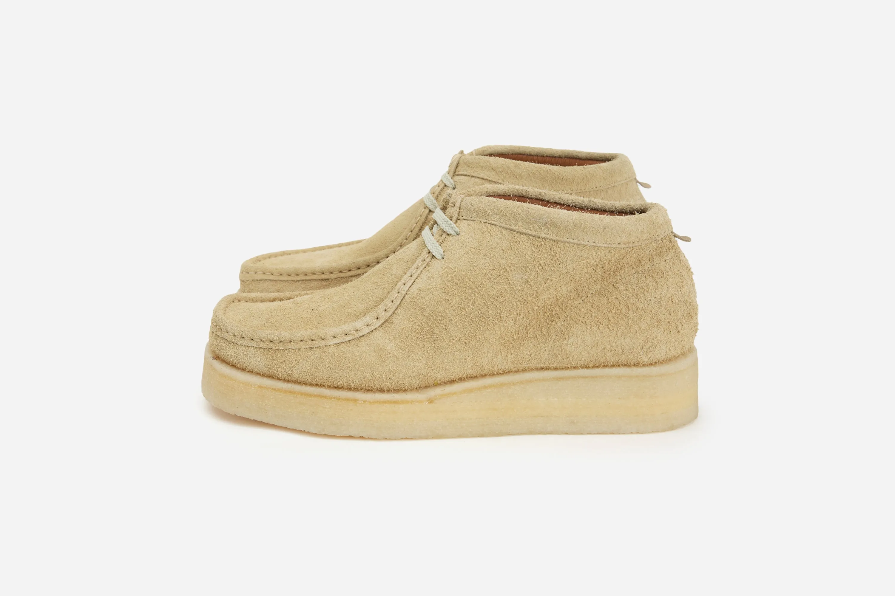 P404 Boot ~ Shaggy Tan Suede sold by 3sixteen