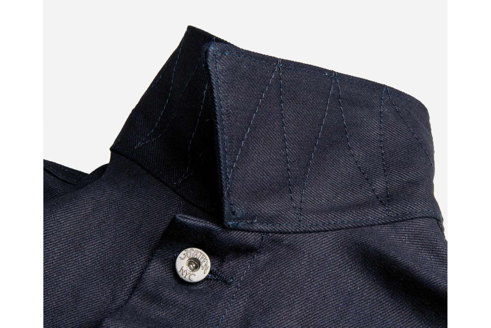 Type 3s Denim Jacket ~ Shadow Selvedge sold by 3sixteen product image thumbnail 3