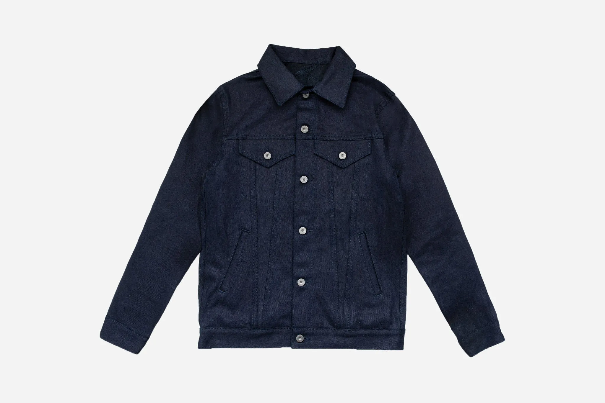 Type 3s Denim Jacket ~ Shadow Selvedge sold by 3sixteen