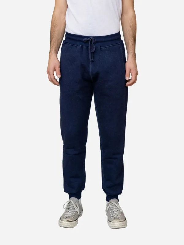 Sweatpants ~ Indigo sold by 3sixteen