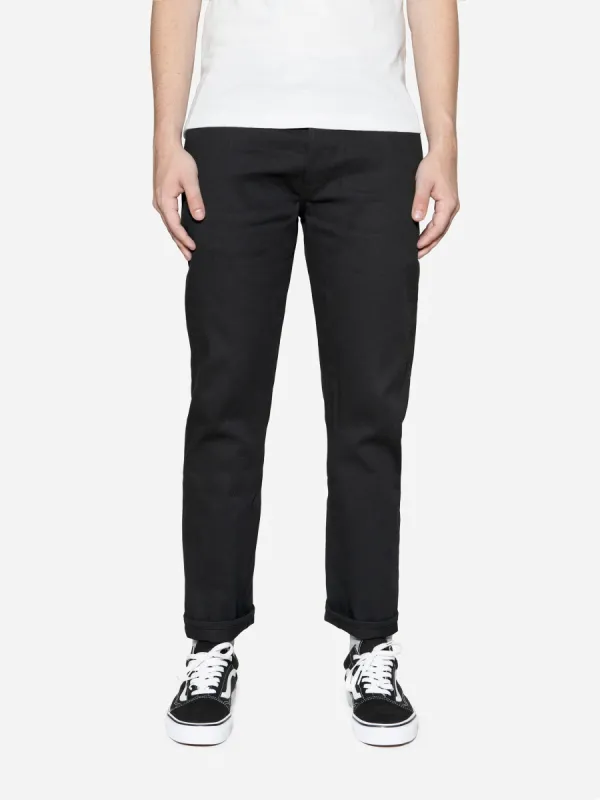 CH-22x ~ Black Selvedge Chino sold by 3sixteen