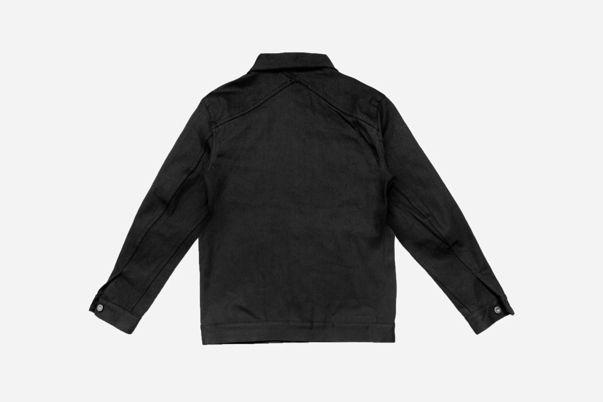Type 3s Denim Jacket ~ Double Black sold by 3sixteen product image thumbnail 2