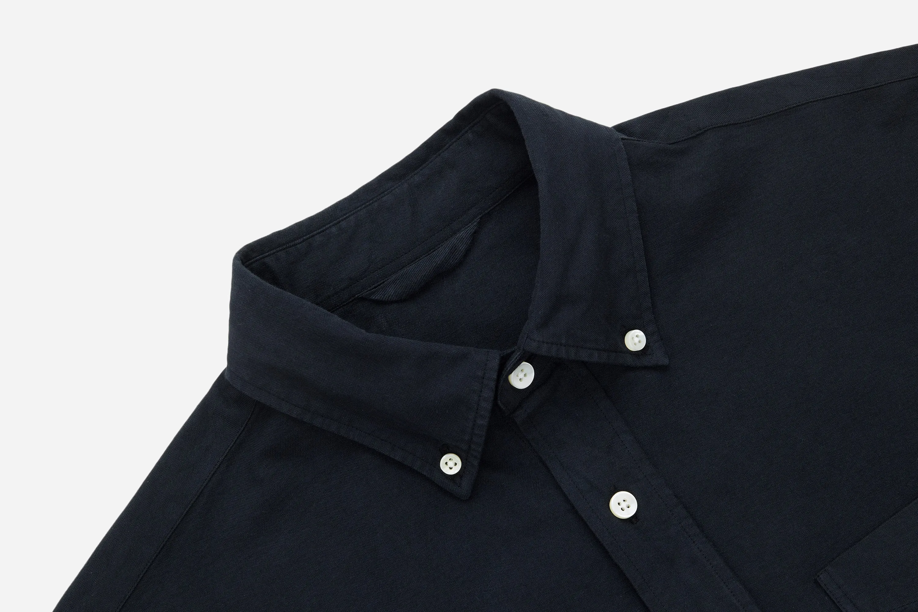 Big Oxford Shirt ~ Black sold by 3sixteen product image thumbnail 3