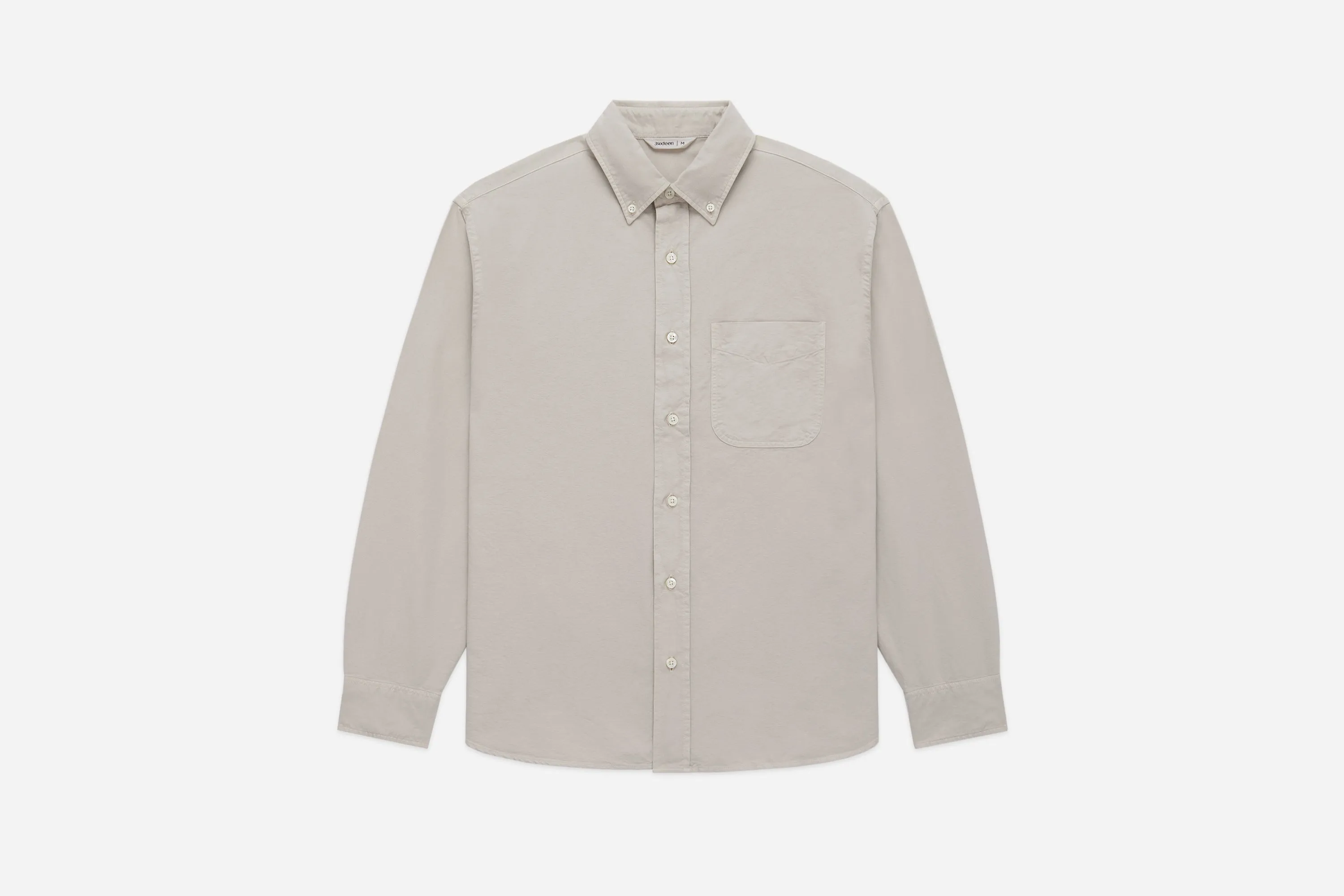 Big Oxford Shirt ~ Concrete sold by 3sixteen