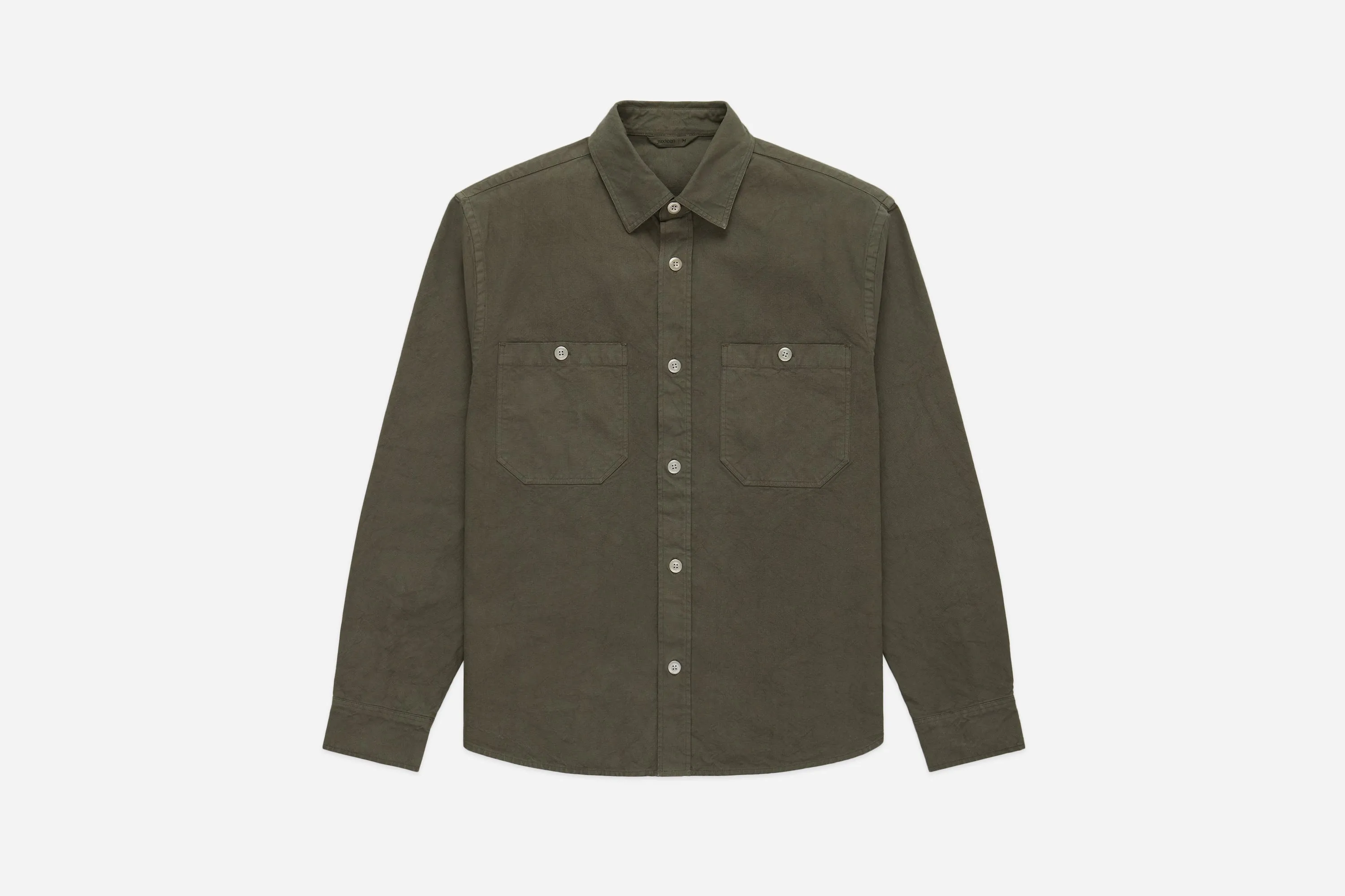 Utility Shirt ~ Crocodile Canvas sold by 3sixteen