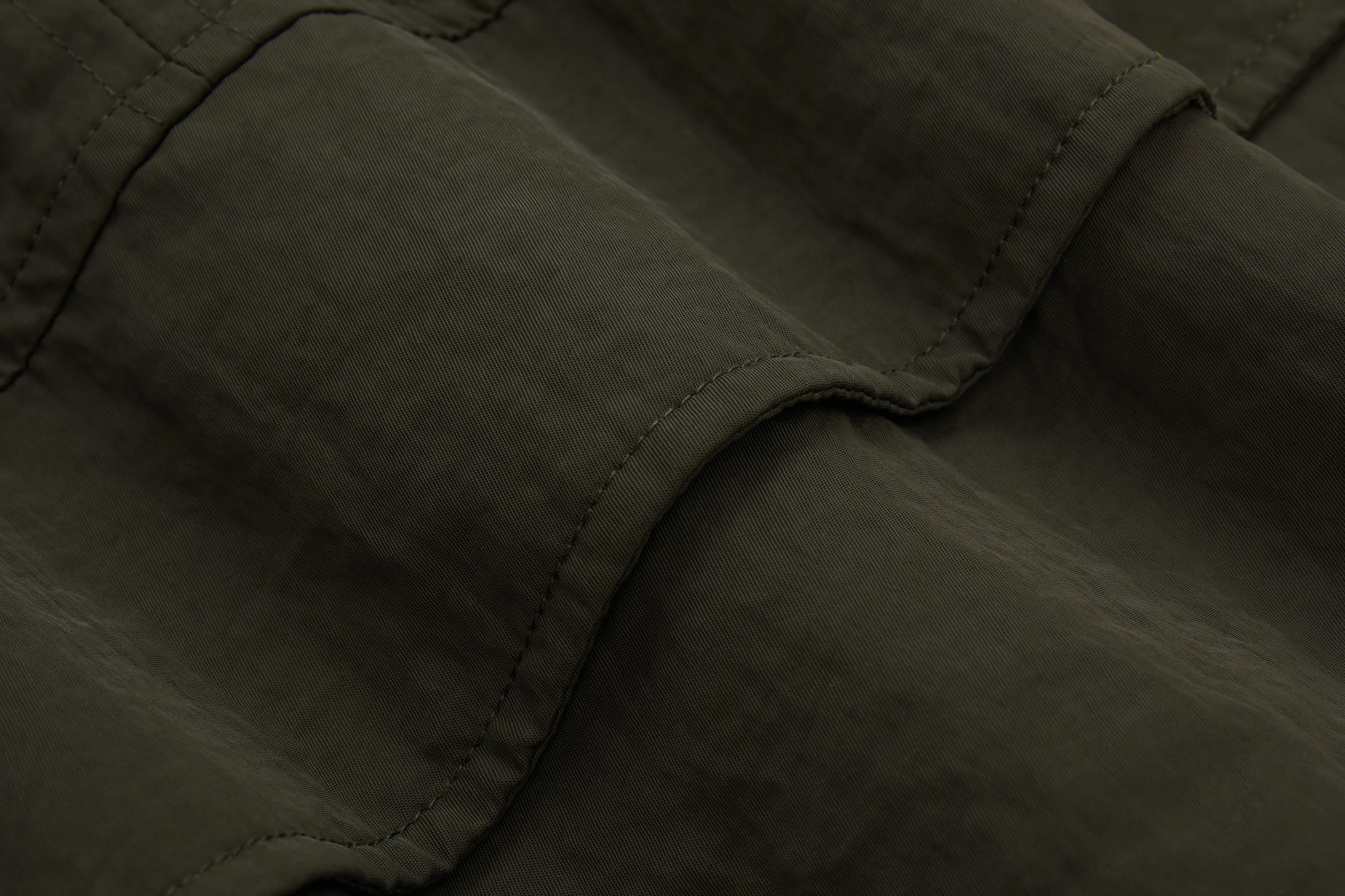 Field Vest ~ Olive Wrinkle Nylon sold by 3sixteen product image thumbnail 4