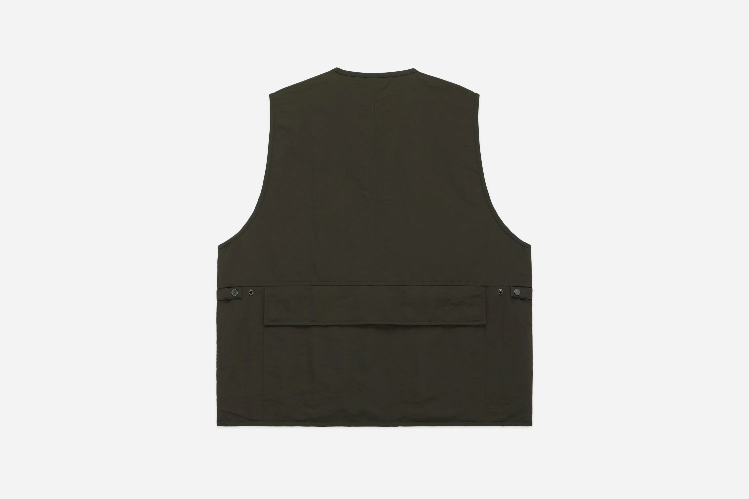 Field Vest ~ Olive Wrinkle Nylon sold by 3sixteen product image thumbnail 2