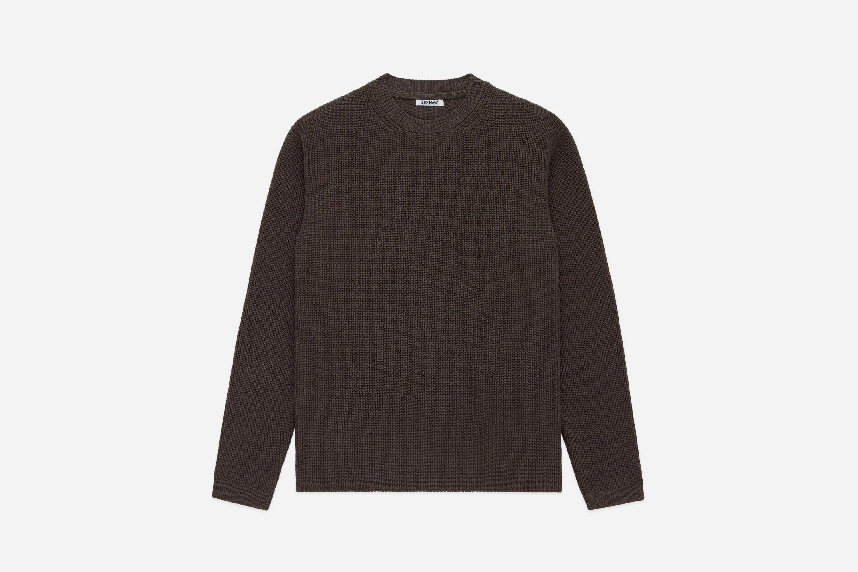 Long Sleeve Knit Tee ~ Earth Pima Cotton sold by 3sixteen