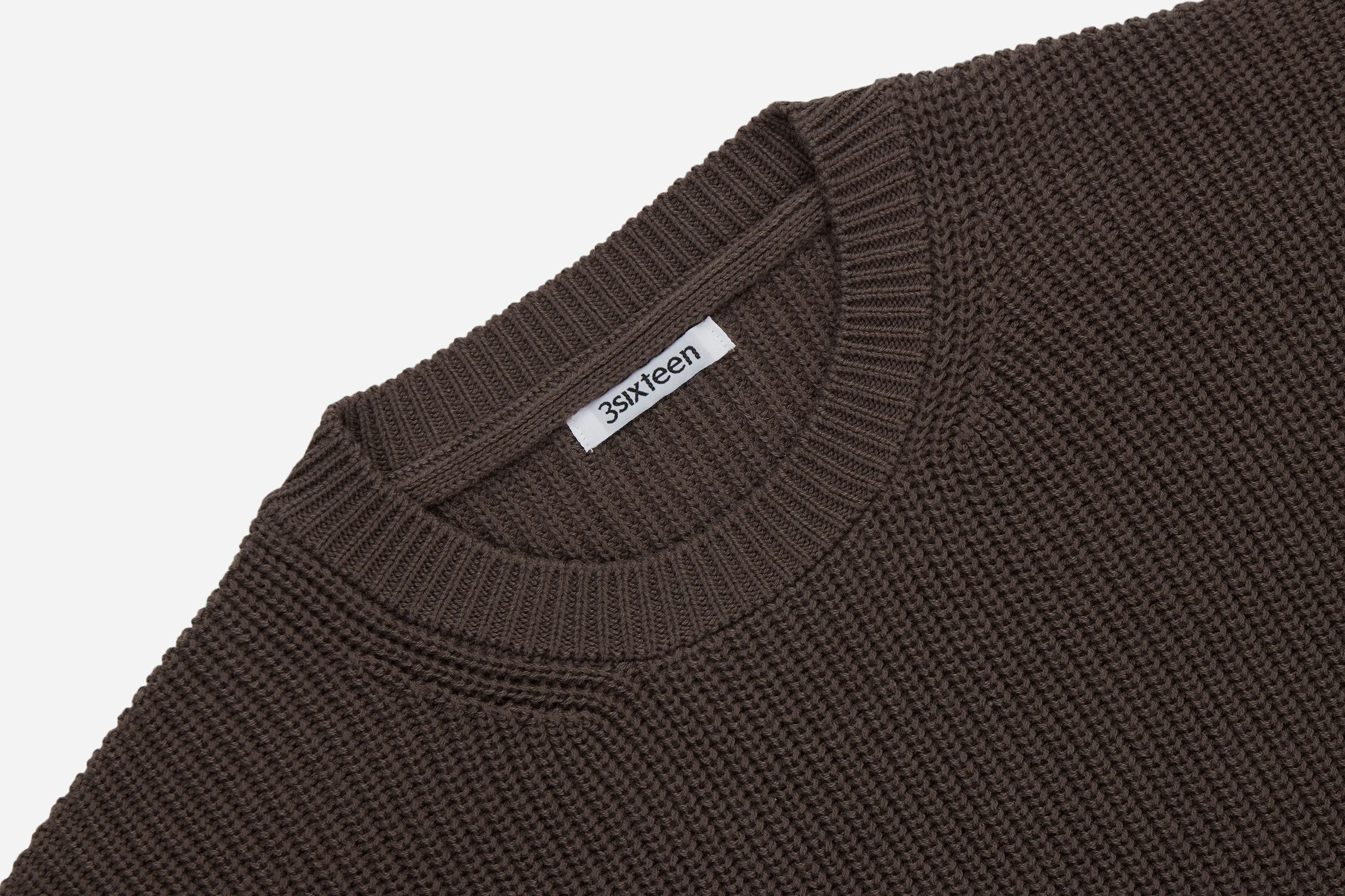 Long Sleeve Knit Tee ~ Earth Pima Cotton sold by 3sixteen product image thumbnail 3