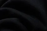 Knit Polo ~ Black Pima Cotton sold by 3sixteen