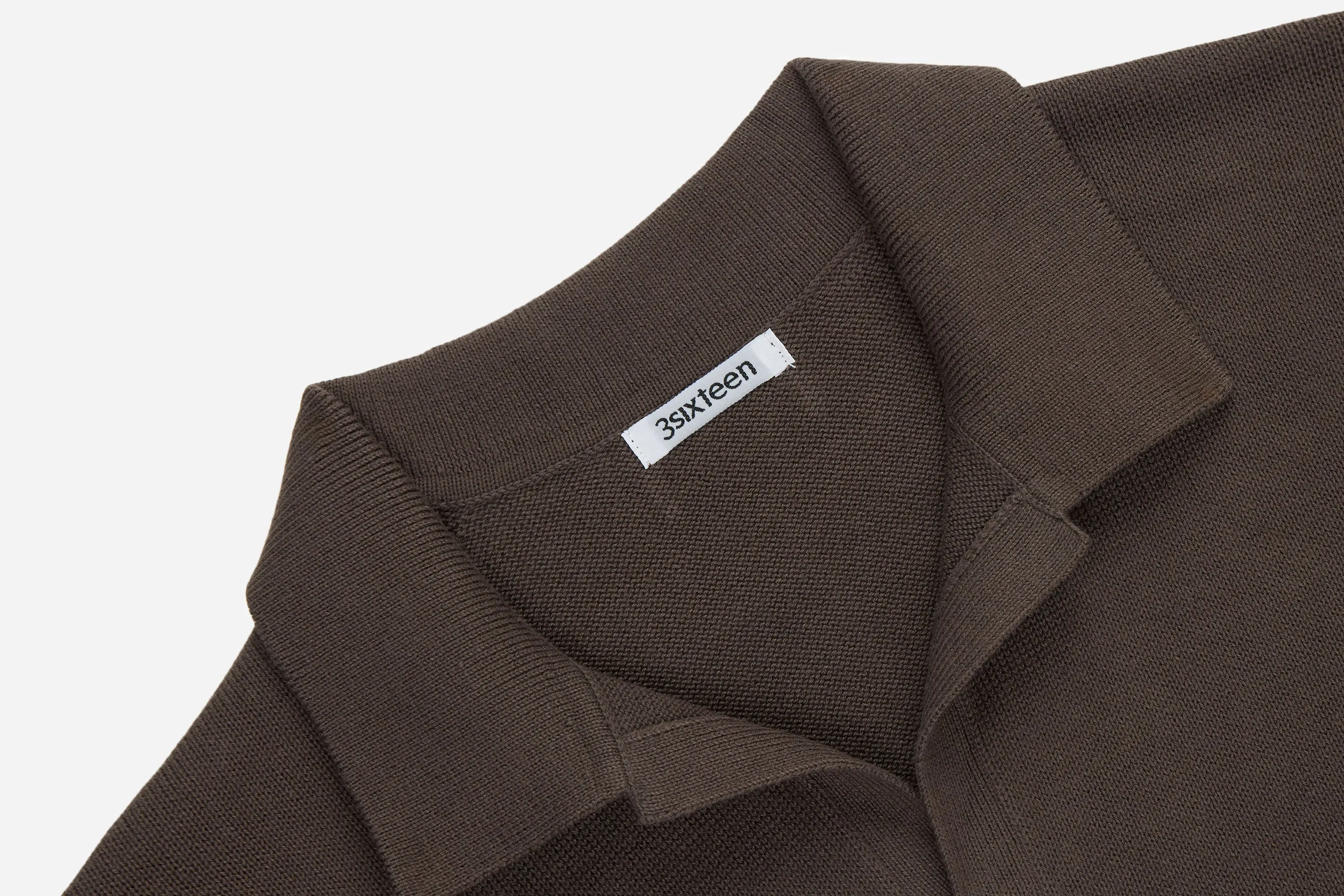 Knit Polo ~ Earth Pima Cotton sold by 3sixteen product image thumbnail 3