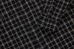 Utility Shirt ~ Black/Ecru Wavy Check sold by 3sixteen