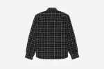 Utility Shirt ~ Black/Ecru Wavy Check sold by 3sixteen