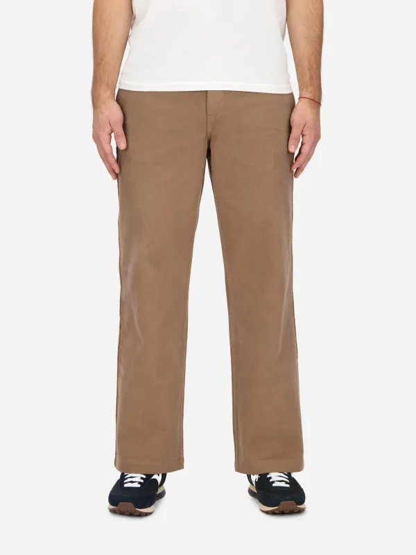 Work Pant ~ Khaki Twill sold by 3sixteen