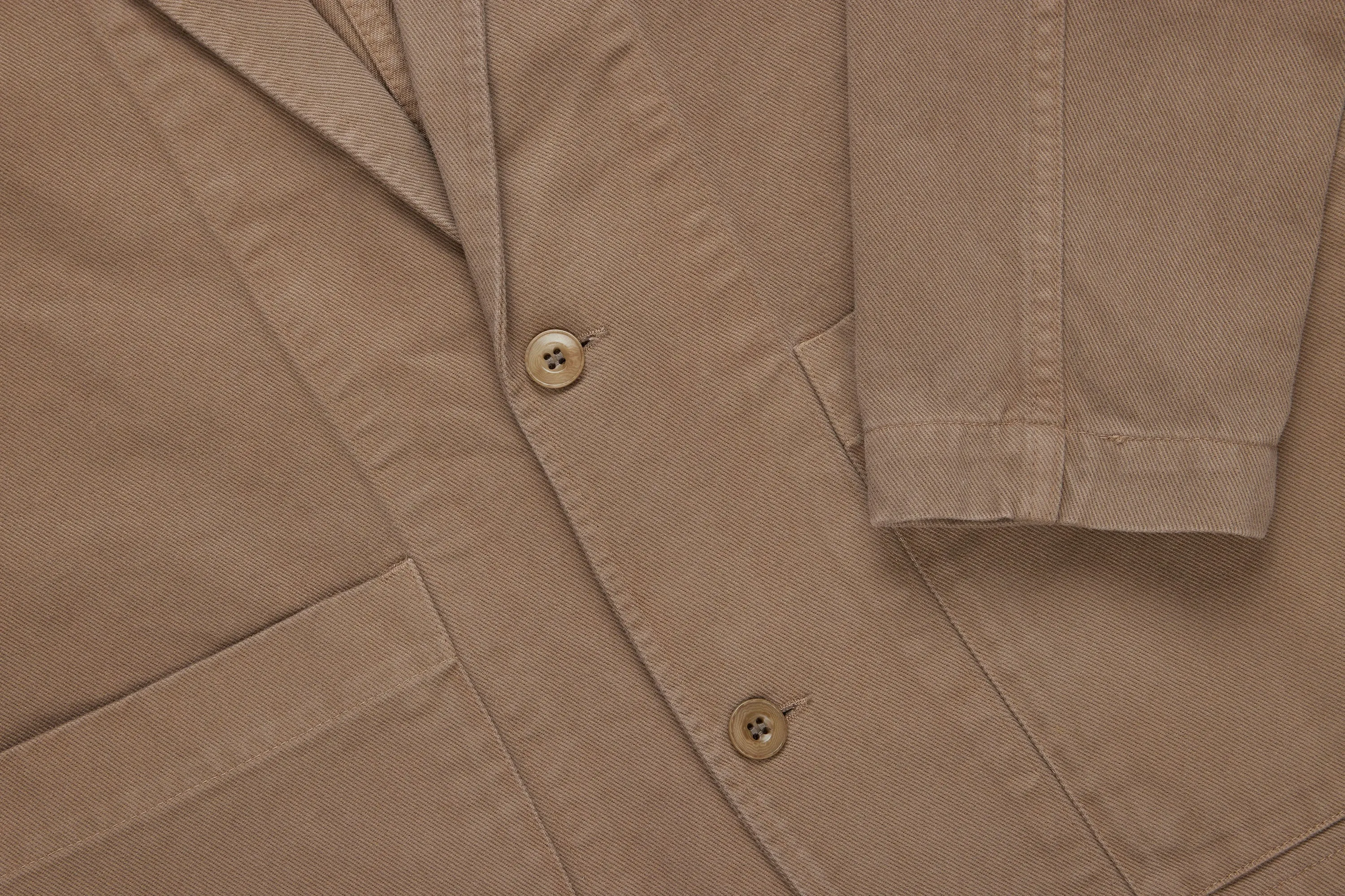 Work Blazer ~ Khaki Twill sold by 3sixteen product image thumbnail 4