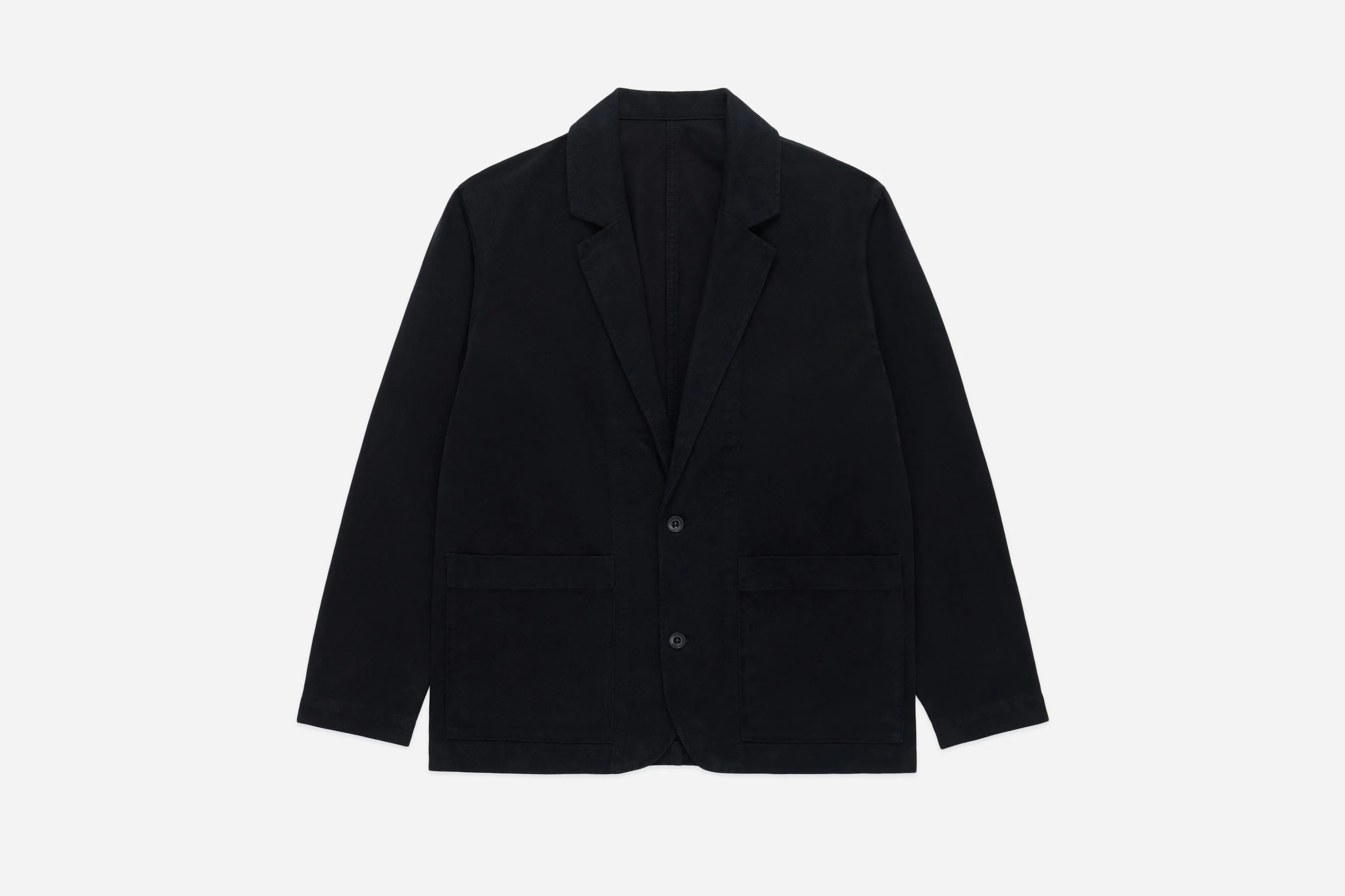 Work Blazer ~ Black Twill sold by 3sixteen